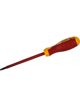Диэлектрическая шлицевая отвертка SL5.5*125мм, до 1000V Berger BG BG1053