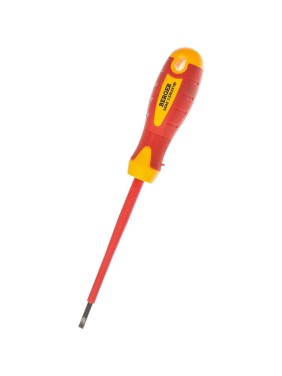 Диэлектрическая шлицевая отвертка SL3.5*100мм, до 1000V Berger BG BG1052