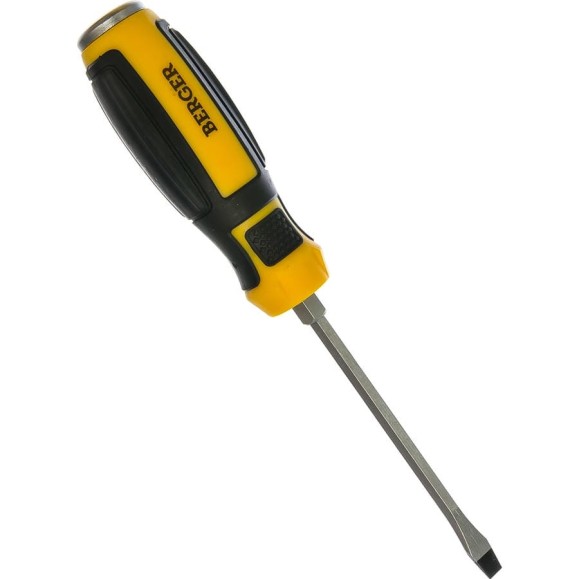 Ударная шлицевая отвертка с шестигранником SL5.5*100мм Berger BG BG1034 Ударная шлицевая отвертка с шестигранником SL5.5*100мм Berger BG BG1034