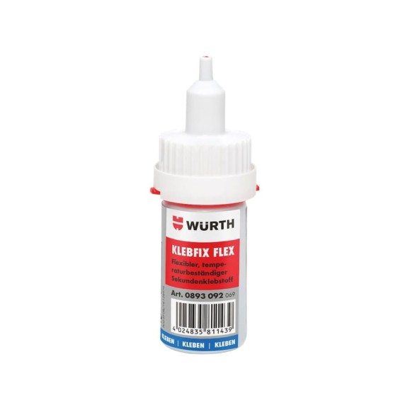 Супербыстрый клей Wurth KLEBFIX FLEX 20 г 0893092 053 1 Супербыстрый клей Wurth KLEBFIX FLEX 20 г 0893092 053 1