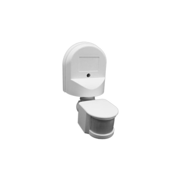 Датчик движения Jazzway PMS-IR 008 1200Вт 180 град. 12м WH белый IP44 5012899