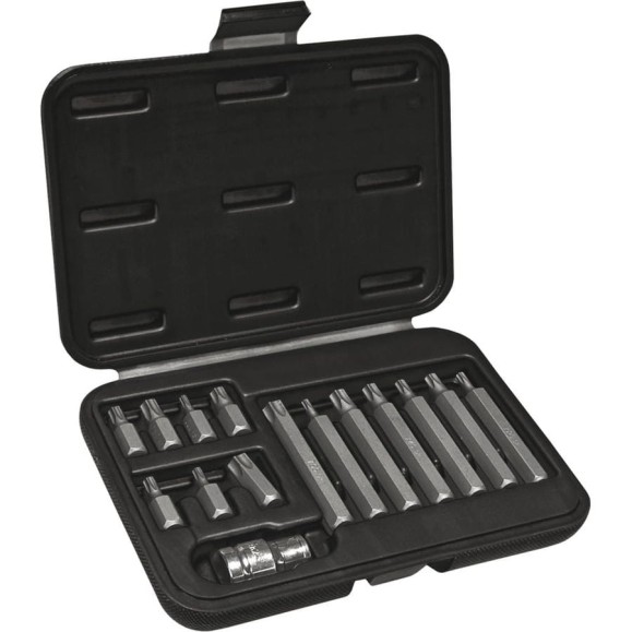Набор насадок Torx TOPEX 15шт. 39D391 Набор насадок Torx TOPEX 15шт. 39D391