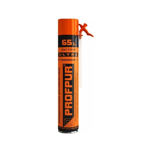Бытовая всесезонная пена Profpur ultra 750 мл 57353 Бытовая всесезонная пена Profpur ultra 750 мл 57353