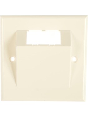 Лицевая панель PANDUIT CFPUKS2BAWY Наклонная 86х86мм для двух модулей MINI COM 29401