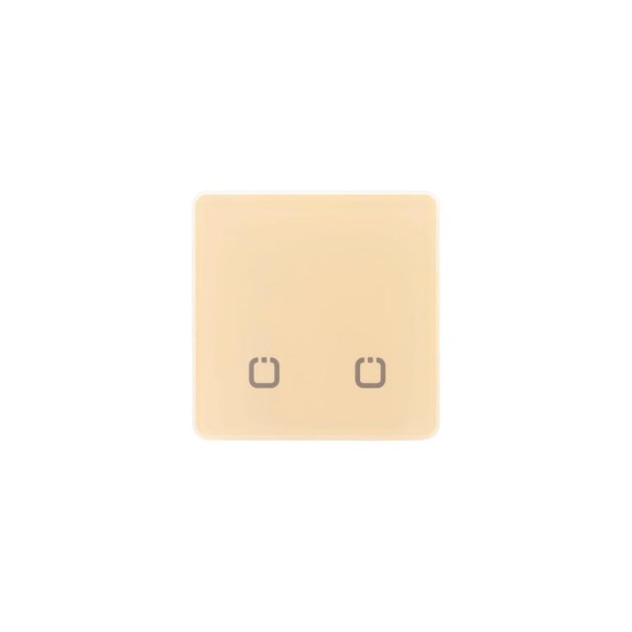 Радиовыключатель HiTE PRO SN-R2 бежевый, закругленные углы HP-SN-R2-beige