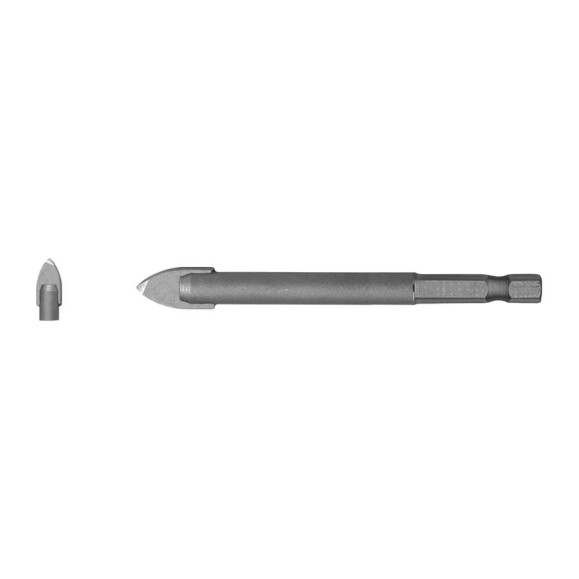 Сверло по стеклу керамике (3х75 мм; 1/4HEX) Heller 50091 Сверло по стеклу керамике (3х75 мм; 1/4HEX) Heller 50091