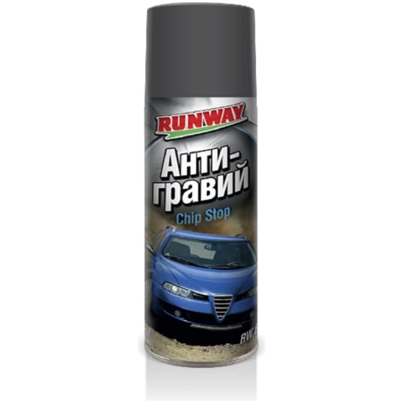 Антигравий серый RUNWAY 0,450 аэрозоль RW6100 Антигравий серый RUNWAY 0,450 аэрозоль RW6100