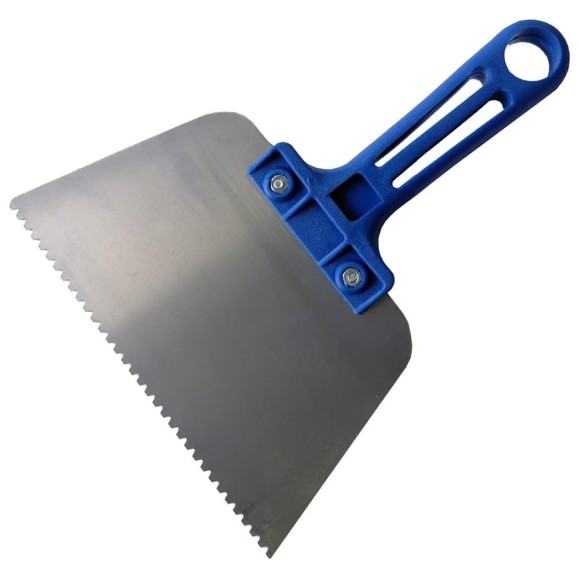 Зубчатый шпатель для клея В2 180мм Jettools 180200-В2 Зубчатый шпатель для клея В2 180мм Jettools 180200-В2