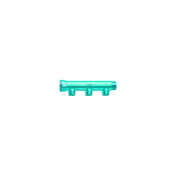 Коллектор с 3 отводами FAR 1 1/4" 3/4" НР FK 3675 11434 Коллектор с 3 отводами FAR 1 1/4" 3/4" НР FK 3675 11434