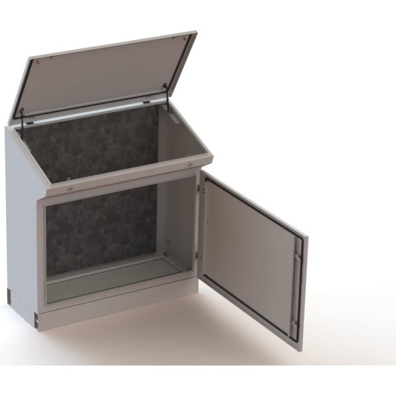 Напольный пульт управления EKF TP12 IP55 960х1200х400 SQmb-96-120-40