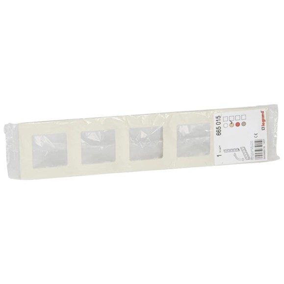 Рамка Legrand 5 постов Legrand Etika слоновая кость 672515