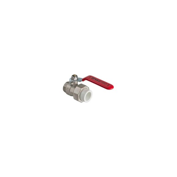 Латунный кран под PPR 25х3/4 вн. р. с полусгоном Valtec VTp.742.0.02505