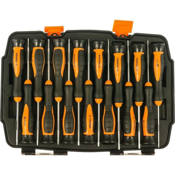 Набор прецизионных отверток TRUPER 15 шт JOY-15L 14157