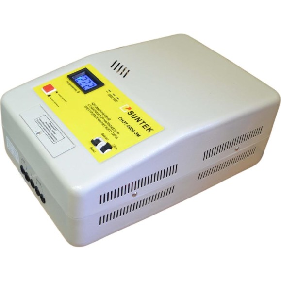 Стабилизатор напряжения SUNTEK ЭМ 5000 ВА SK.1.3 ELM5000 Стабилизатор напряжения SUNTEK ЭМ 5000 ВА SK.1.3 ELM5000