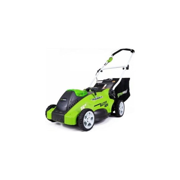 Аккумуляторная газонокосилка Greenworks G40LM40