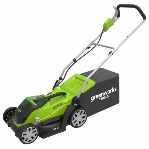 Газонокосилка аккумуляторная G40LM35 40V 35 см без АКБ и ЗУ GreenWorks 2501907