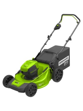Аккумуляторная бесщеточная газонокосилка Greenworks GD60LM51HP