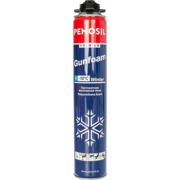 Монтажная профессиональная пена Penosil Premium Gunfoam winter A1205 218905 A1579Z Монтажная профессиональная пена Penosil Premium Gunfoam winter A1205 218905 A1579Z