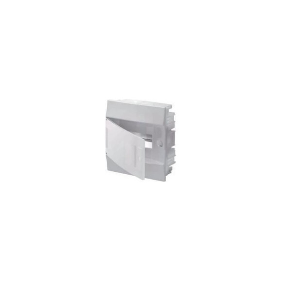 Бокс в нишу ABB Mistral41 6М непрозрачная дверь без клемм, белый 1SLM004100A1101