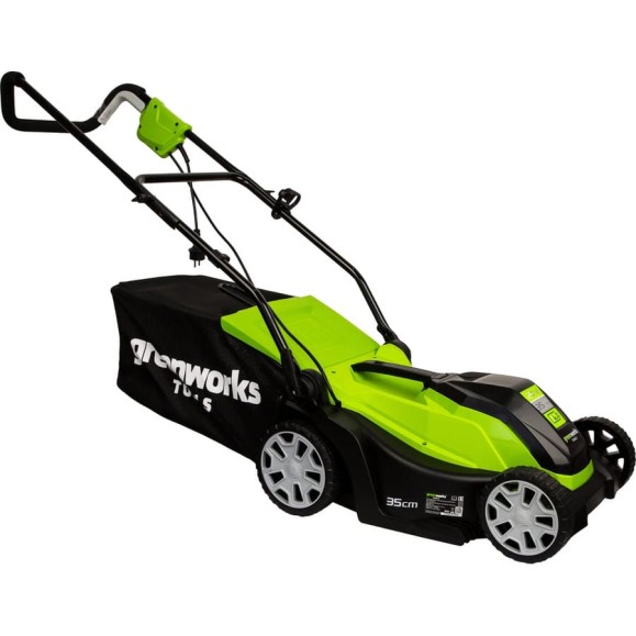 Электрическая газонокосилка Greenworks GLM1035 Электрическая газонокосилка Greenworks GLM1035