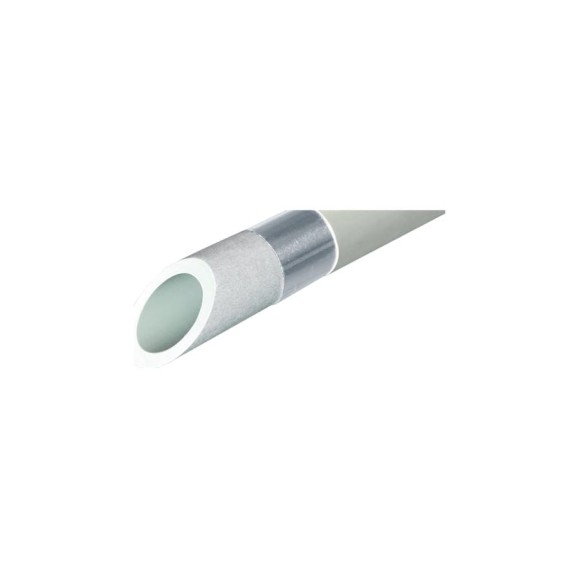 Труба PP-RCT 32х3.6, 4м с алюминиевым слоем без перфорации FV-Plast Stabioxy 106432