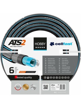 Садовый шланг Cellfast HOBBY ATS2 1'', 25 м 16-230 Садовый шланг Cellfast HOBBY ATS2 1'', 25 м 16-230