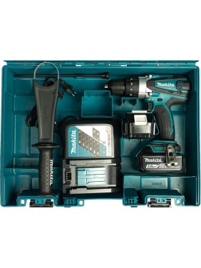 Аккумуляторная дрель-шуруповерт Makita DHP458RFE