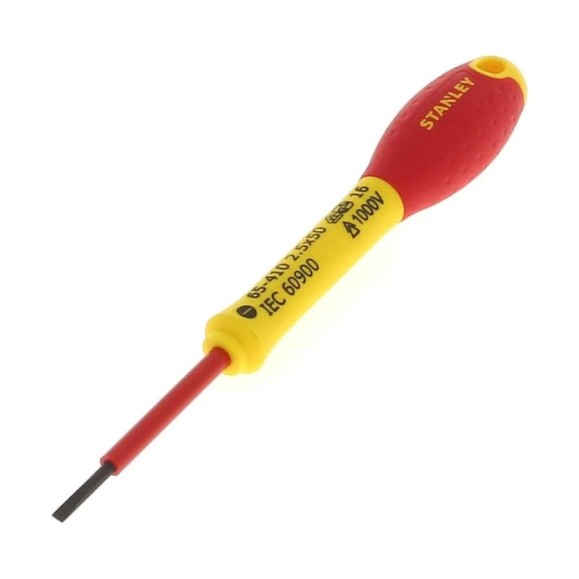 Диэлектрическая отвертка FATMAX 1000V 2.5 х 50 мм Stanley 0-65-410