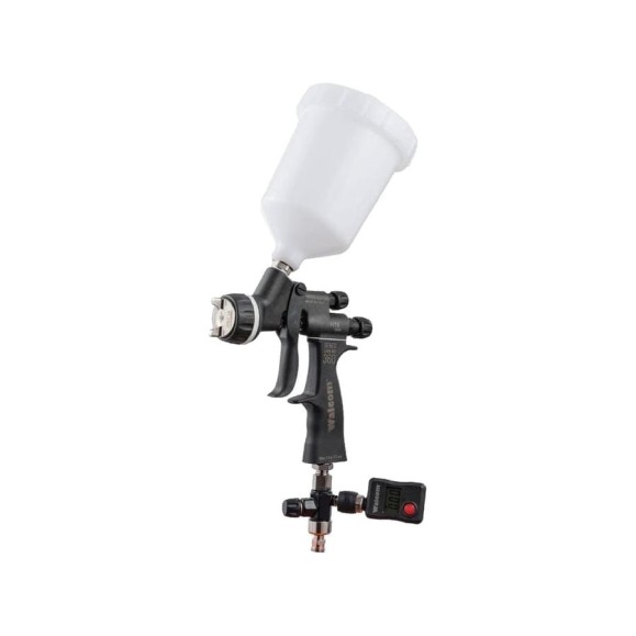 Краскопульт с верхним бачком WALMEC Genesi CARBONIO 360 HTE CLEAR 963019 Краскопульт с верхним бачком WALMEC Genesi CARBONIO 360 HTE CLEAR 963019
