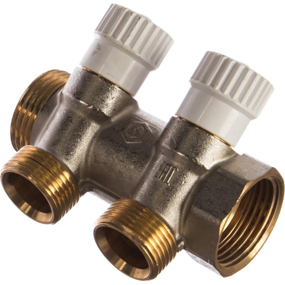 Распределительный коллектор STOUT 1, 2 отвода 3/4ЕК SMB 6851 013402 RG008S37S7JS9T Распределительный коллектор STOUT 1, 2 отвода 3/4ЕК SMB 6851 013402 RG008S37S7JS9T