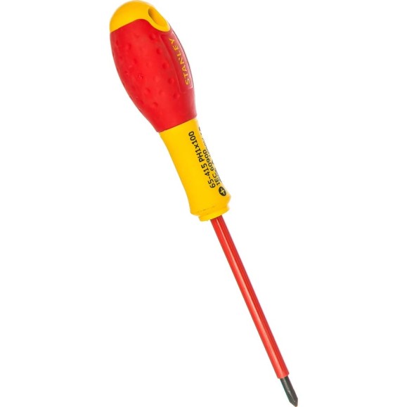 Диэлектрическая отвертка FATMAX 1000V PH1х100 мм Stanley 0-65-415