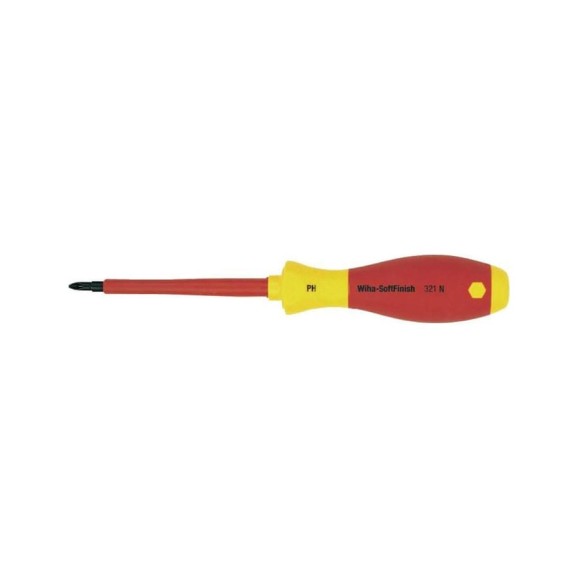 Отвертка SoftFinish electric 321N SF PH2x100 Wiha 00848
