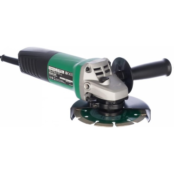Угловая шлифмашина Hitachi G13SR4-NU + алмазный диск Carat