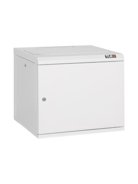 Настенный шкаф TLK 19, 12U, металлическая дверь, серый TWC-125350-M-W-GY