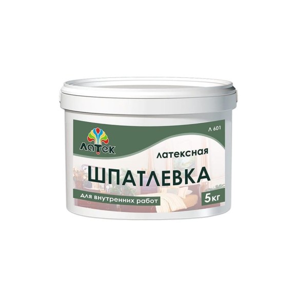 Шпатлевка Л601 5 кг Латек 00-00002238