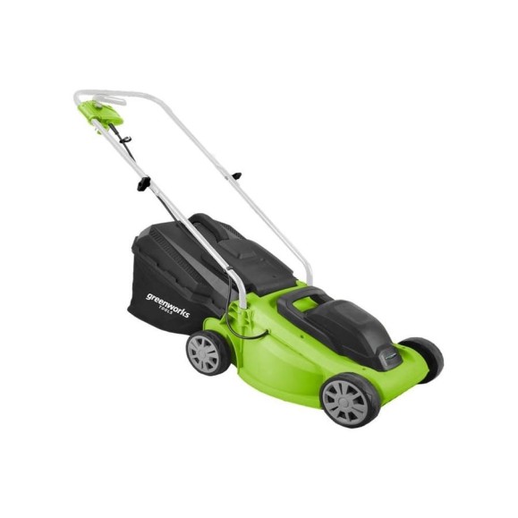 Электрическая газонокосилка Greenworks GLM1232 2502207 Электрическая газонокосилка Greenworks GLM1232 2502207