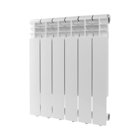 Алюминиевый радиатор ROMMER Profi 500 AL500-80-80-100 6 секций RAL9016 82483 Алюминиевый радиатор ROMMER Profi 500 AL500-80-80-100 6 секций RAL9016 82483
