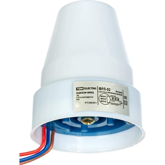 Фотореле TDM ELECTRIC ФРЛ-02 SQ0324-0002 Фотореле TDM ELECTRIC ФРЛ-02 SQ0324-0002