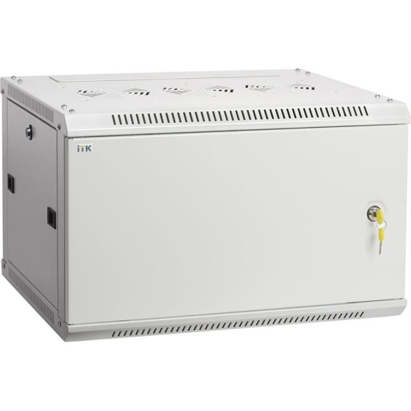 Шкаф ITK LINEA W 6U 600х600 мм дверь металл RAL 7035 LWR3-06U66-MF Шкаф ITK LINEA W 6U 600х600 мм дверь металл RAL 7035 LWR3-06U66-MF