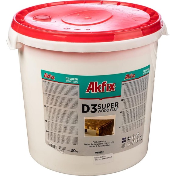 Клей ПВА Akfix D3, 30 кг AP330 Клей ПВА Akfix D3, 30 кг AP330