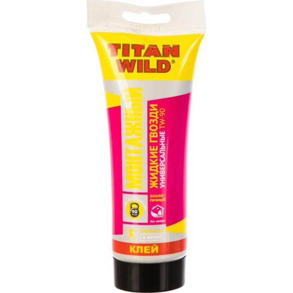 Универсальные жидкие гвозди TITAN WILD 200 мл TWuni 200 Универсальные жидкие гвозди TITAN WILD 200 мл TWuni 200
