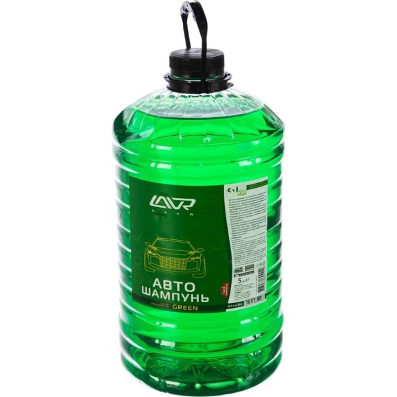 Автошампунь-суперконцентрат Lavr Green 5л Ln2266