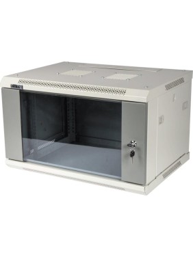 Настенный шкаф TWT Pro 9U 600x450 стеклянная дверь CBWPG-9U-6x4-GY Настенный шкаф TWT Pro 9U 600x450 стеклянная дверь CBWPG-9U-6x4-GY