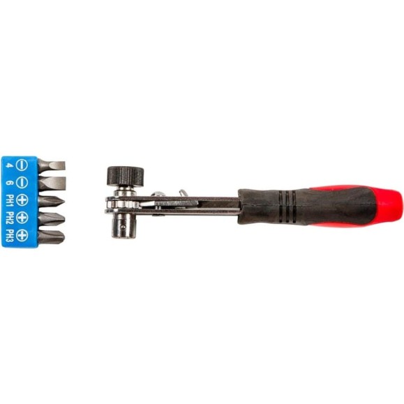 Прецизионные насадки с держателем, набор 6 штук Top Tools 39D394