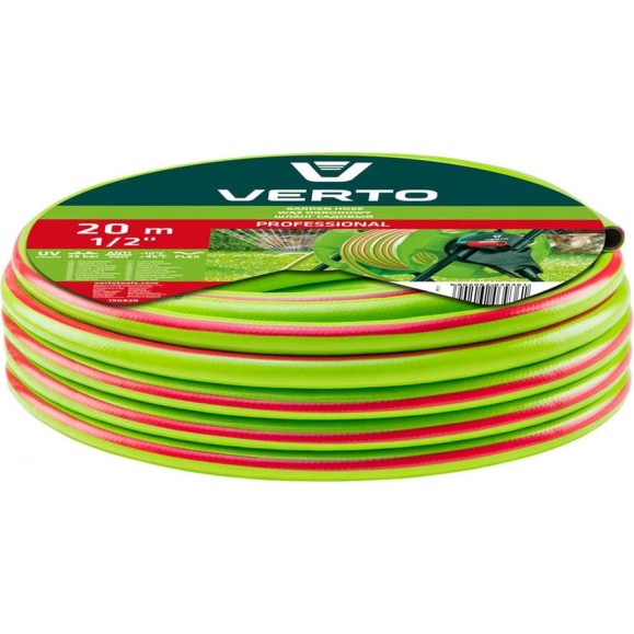 Cадовый шланг VERTO PROFESSIONAL 20м, 1/2" 15G820