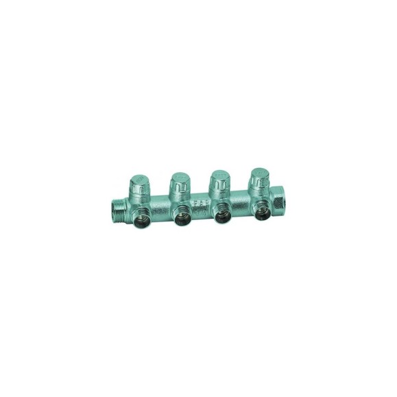 Запорный коллектор с 4 отводами FAR 1