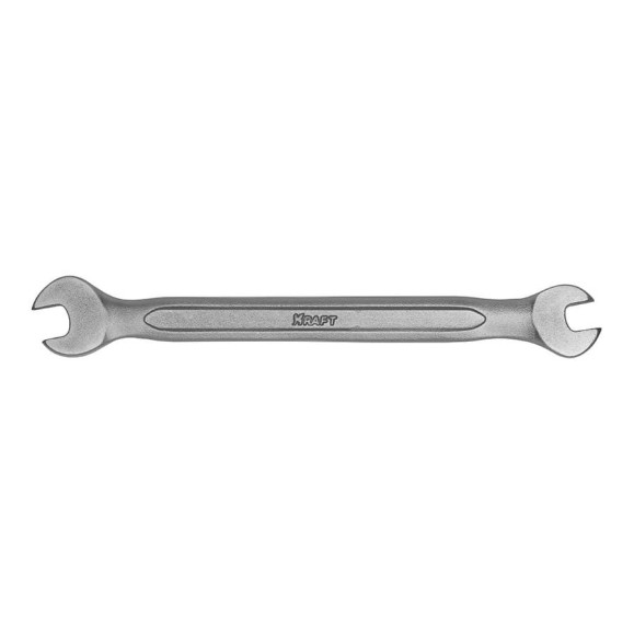 Рожковый ключ 19*22мм Cr-V холодная штамповка KRAFT KT 700532 Рожковый ключ 19*22мм Cr-V холодная штамповка KRAFT KT 700532