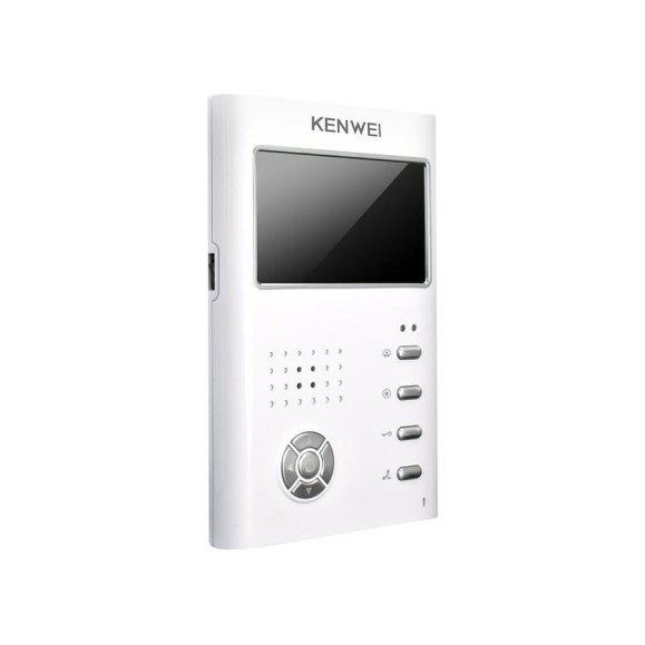 Цветной монитор видеодомофона без трубки (белый) Kenwei hands-free KW-E430C СП16283