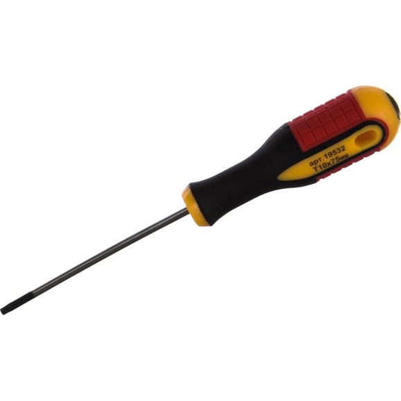 Отвертка Torx T10х75мм Энкор 19532