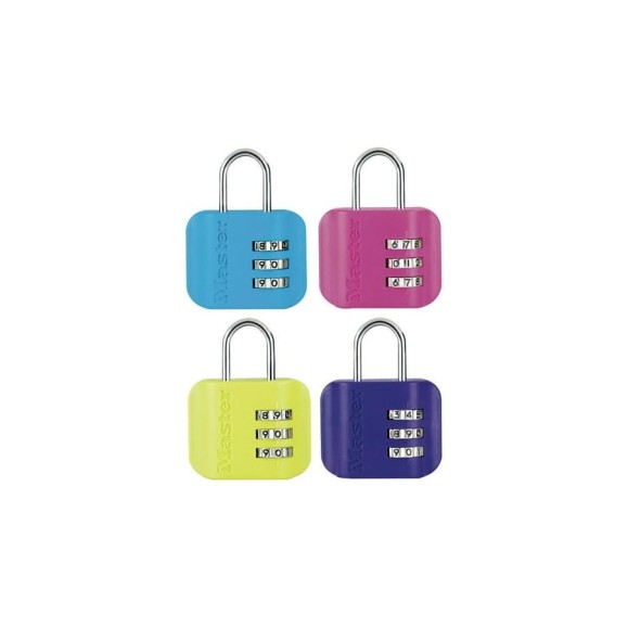 Кодовый навесной замок с биркой MasterLock 4670EURDCOL